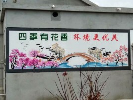 洋县墙绘的特点和形势