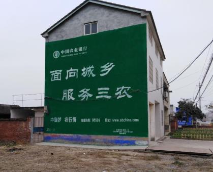 洋县为什么制作墙体广告