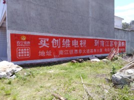 洋县墙体广告公司全面解决农村墙体广告痛点