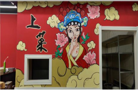 洋县墙体彩绘的发展和应用