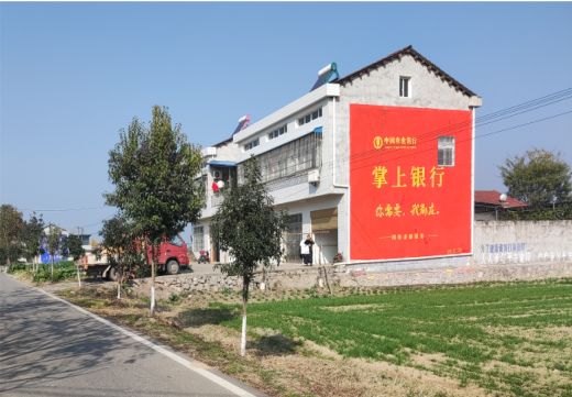 洋县墙体广告具有的独特优势