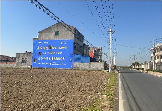 洋县墙体广告用的是什么漆？