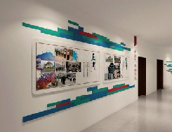 洋县企业文化墙用什么材料好？