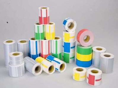 洋县关于不干胶材料。