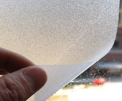 洋县玻璃门外面粘广告用什么材料好？