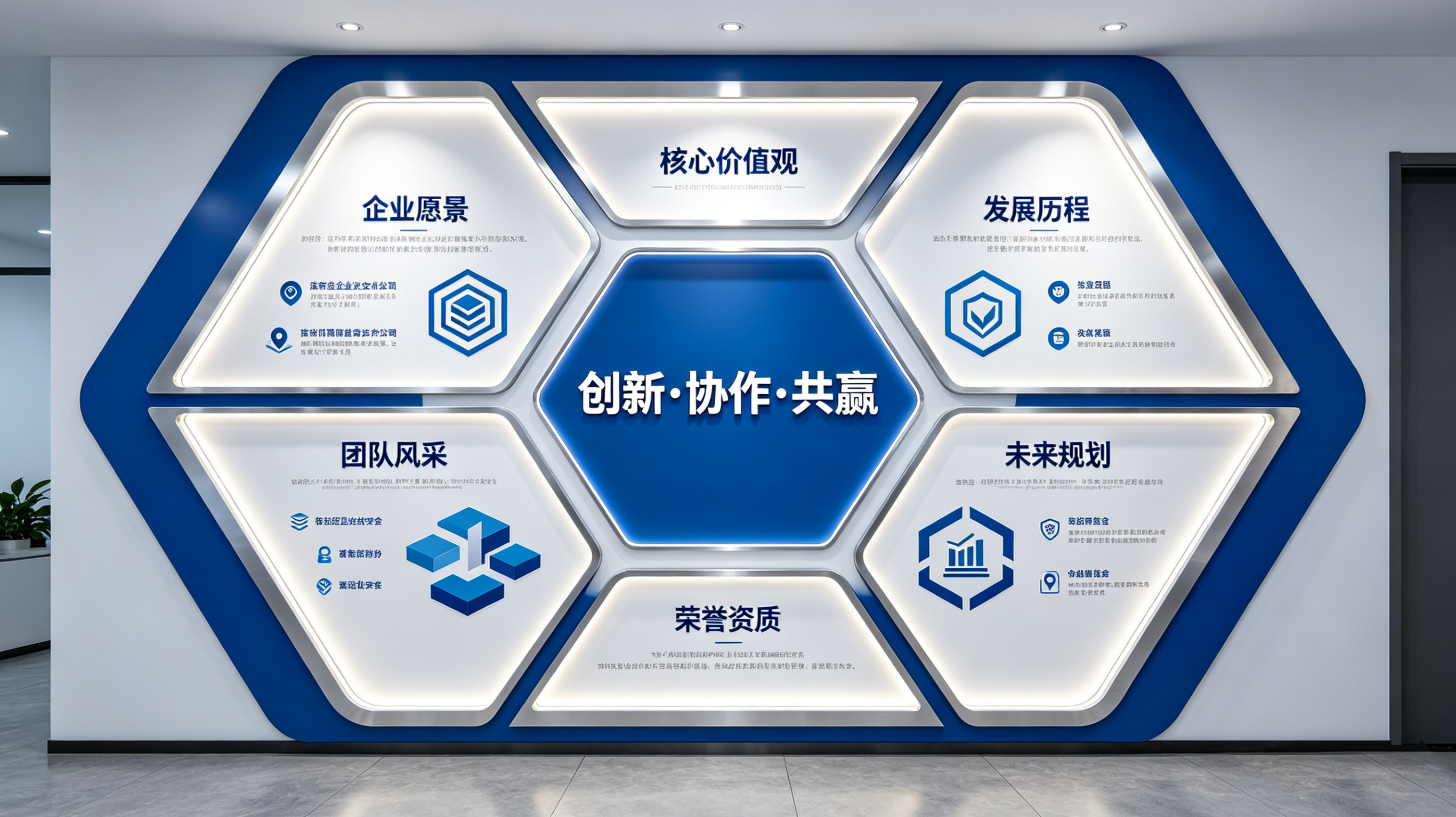 洋县企业文化墙六边形避坑指南（新手常犯5个错误）
